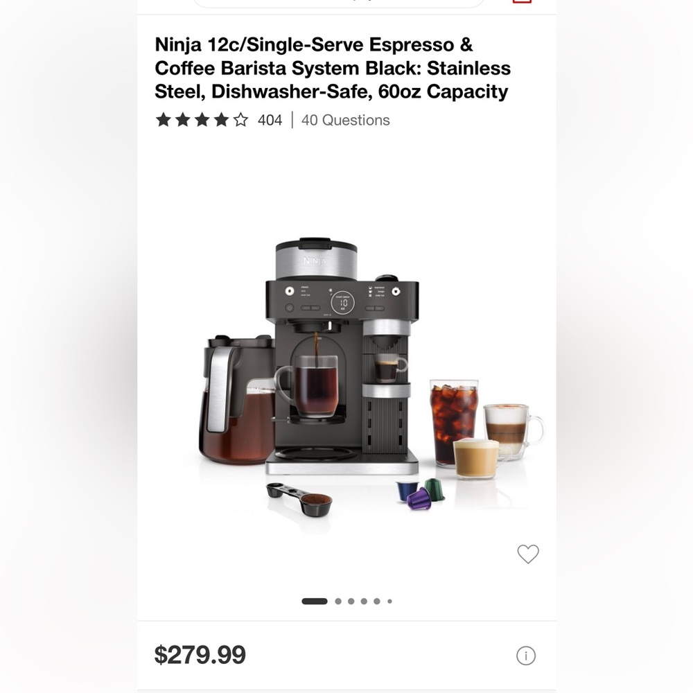 NINJA Espresso&Coffee Barista System